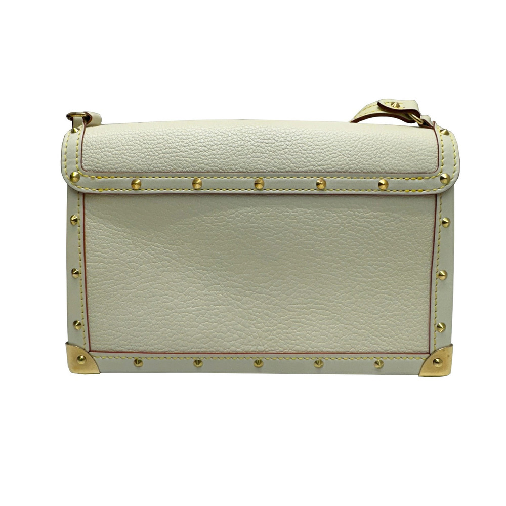 LOUIS VUITTON Suhali Amerable Blanc White Shoulder Bag Shoulder